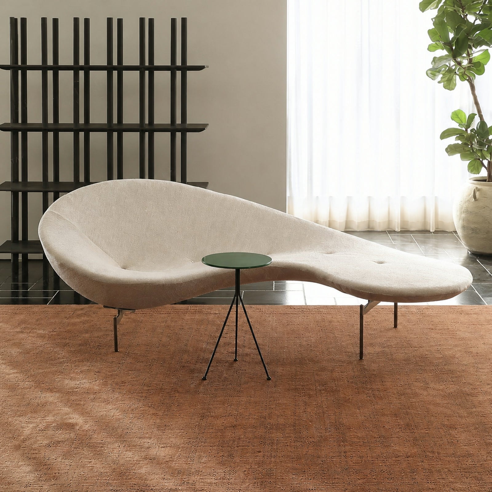 LC360-C Side Table in a finished interior.