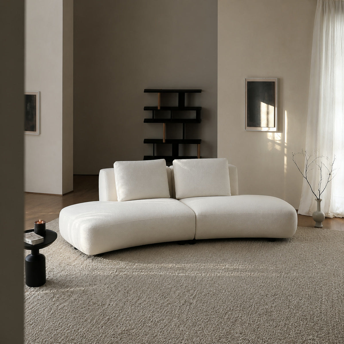 S340 Sofa in a finished interior.