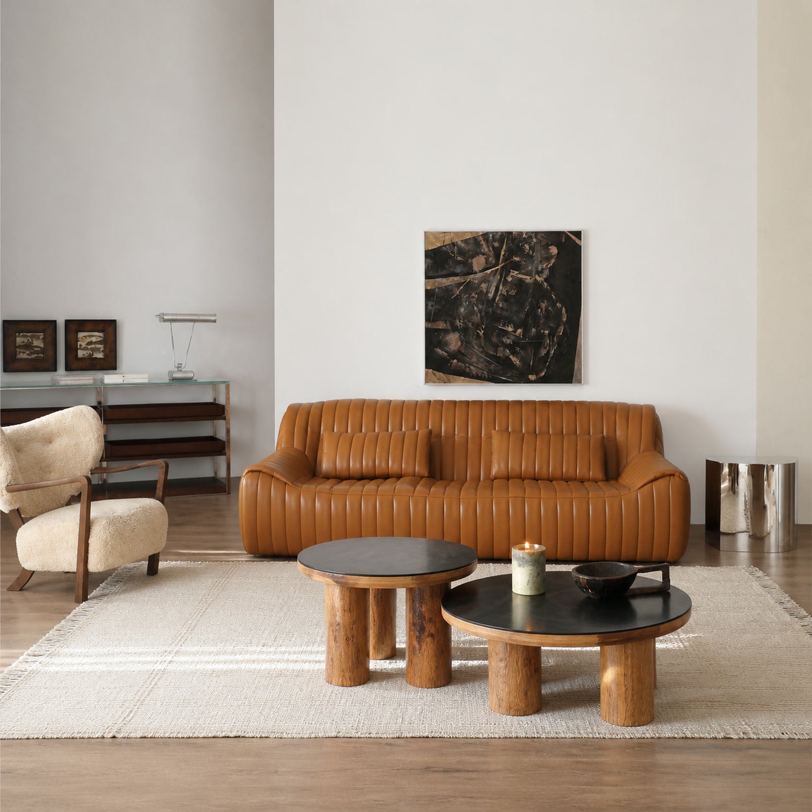 S372 Sofa in a finished interior.