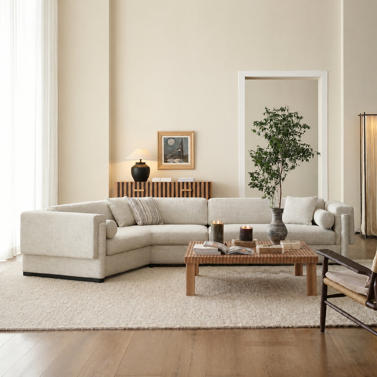 S397 Sofa in a finished interior.
