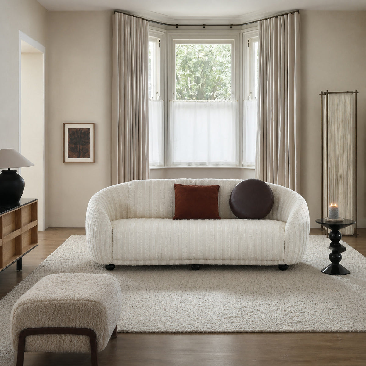 S555 Sofa in a finished interior.