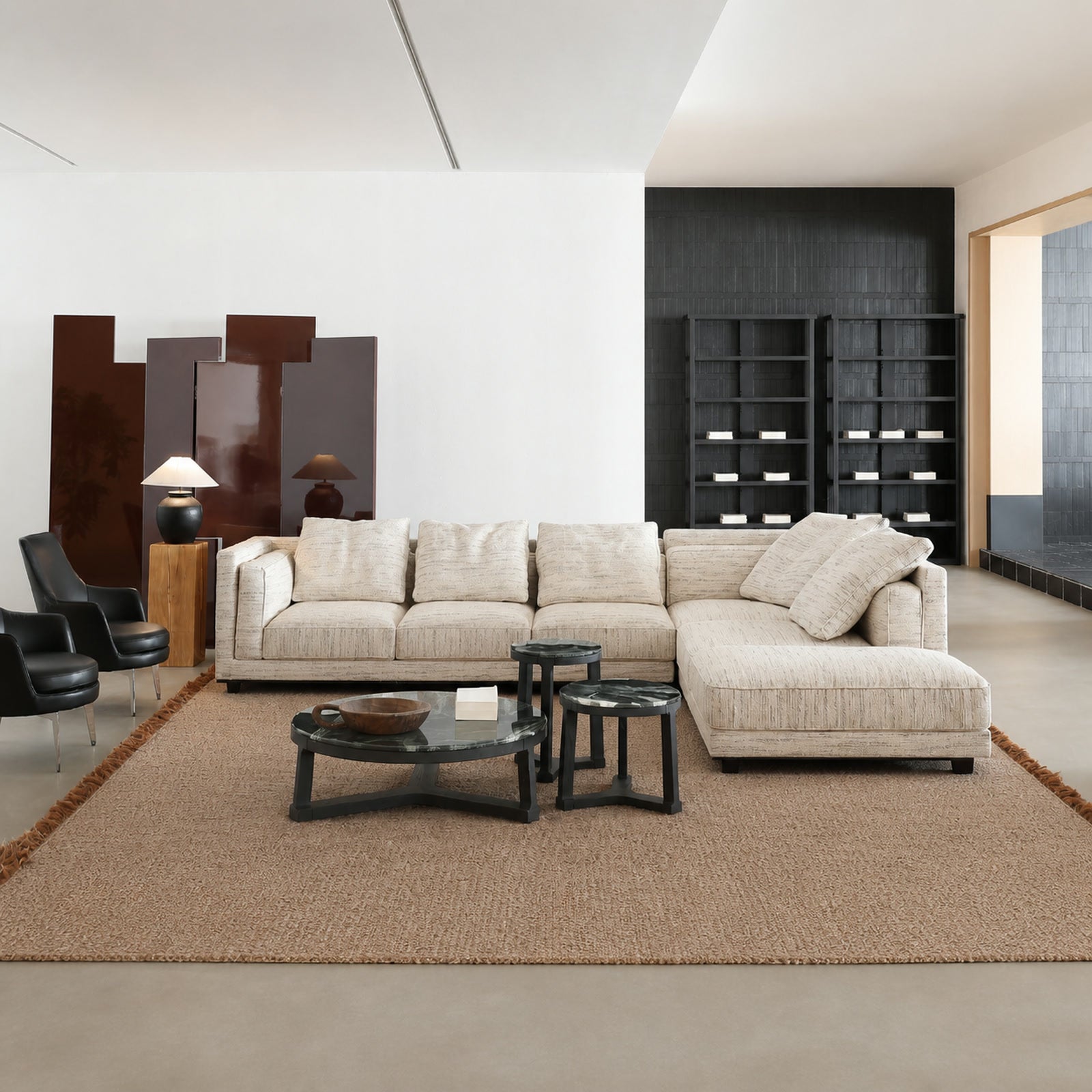S575-A Sofa in a finished interior.