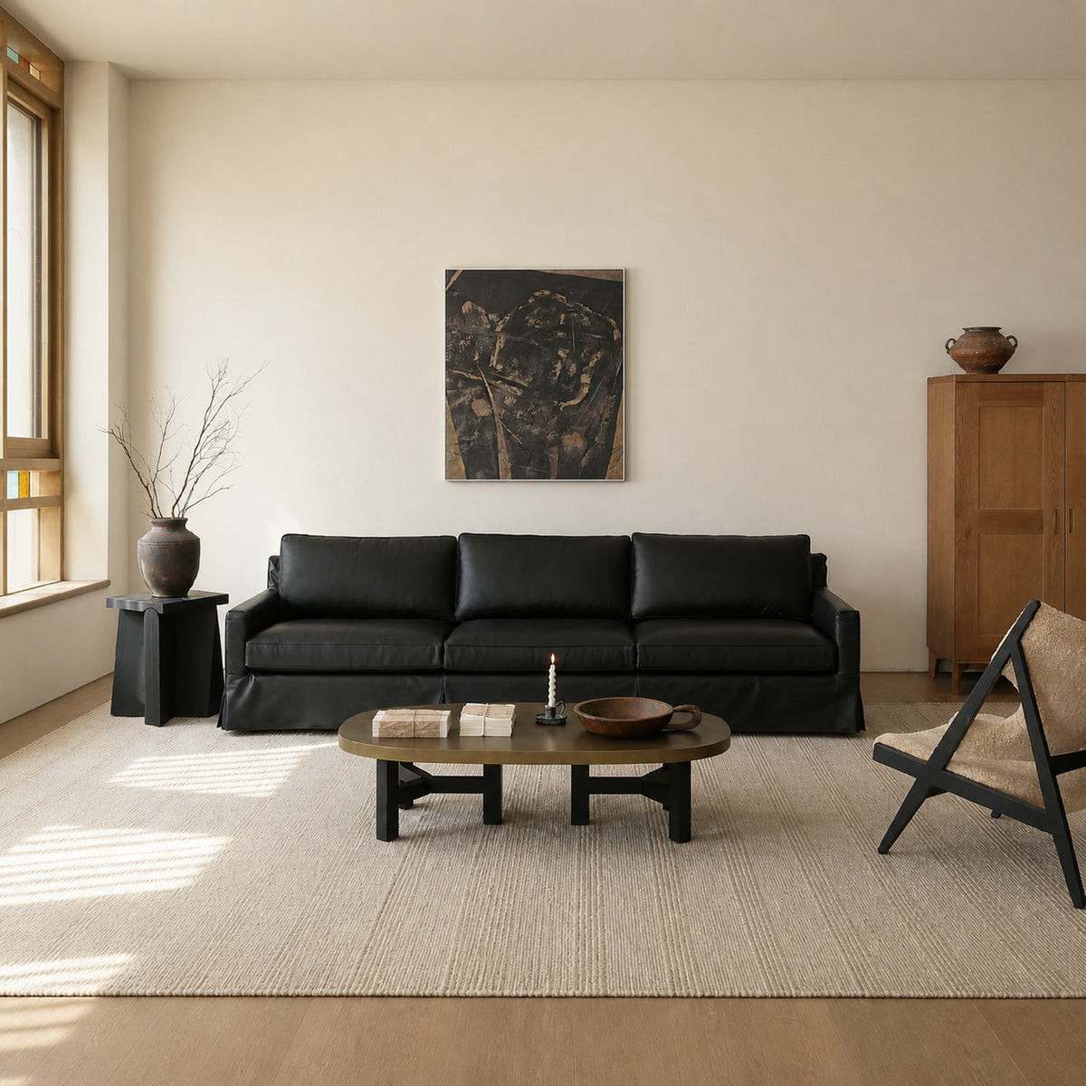 S639 Sofa in a finished interior.