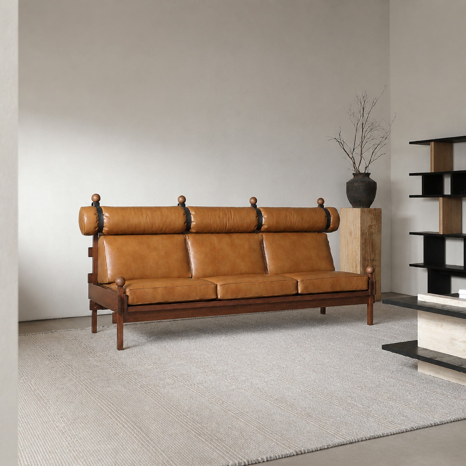 S643 Sofa in a finished interior.