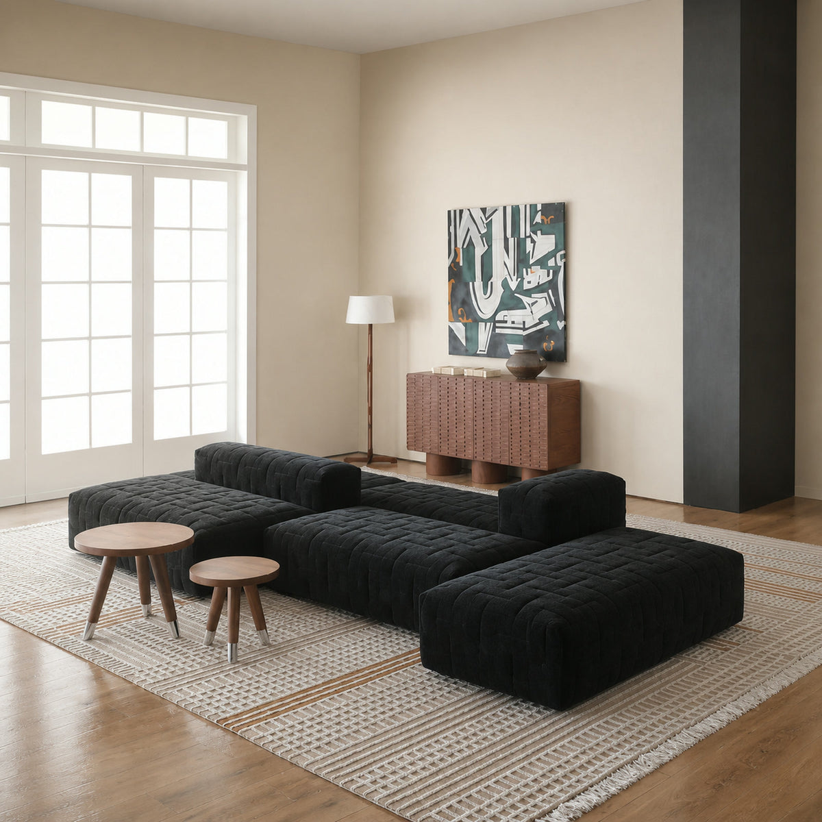 S651 Sofa in a finished interior.