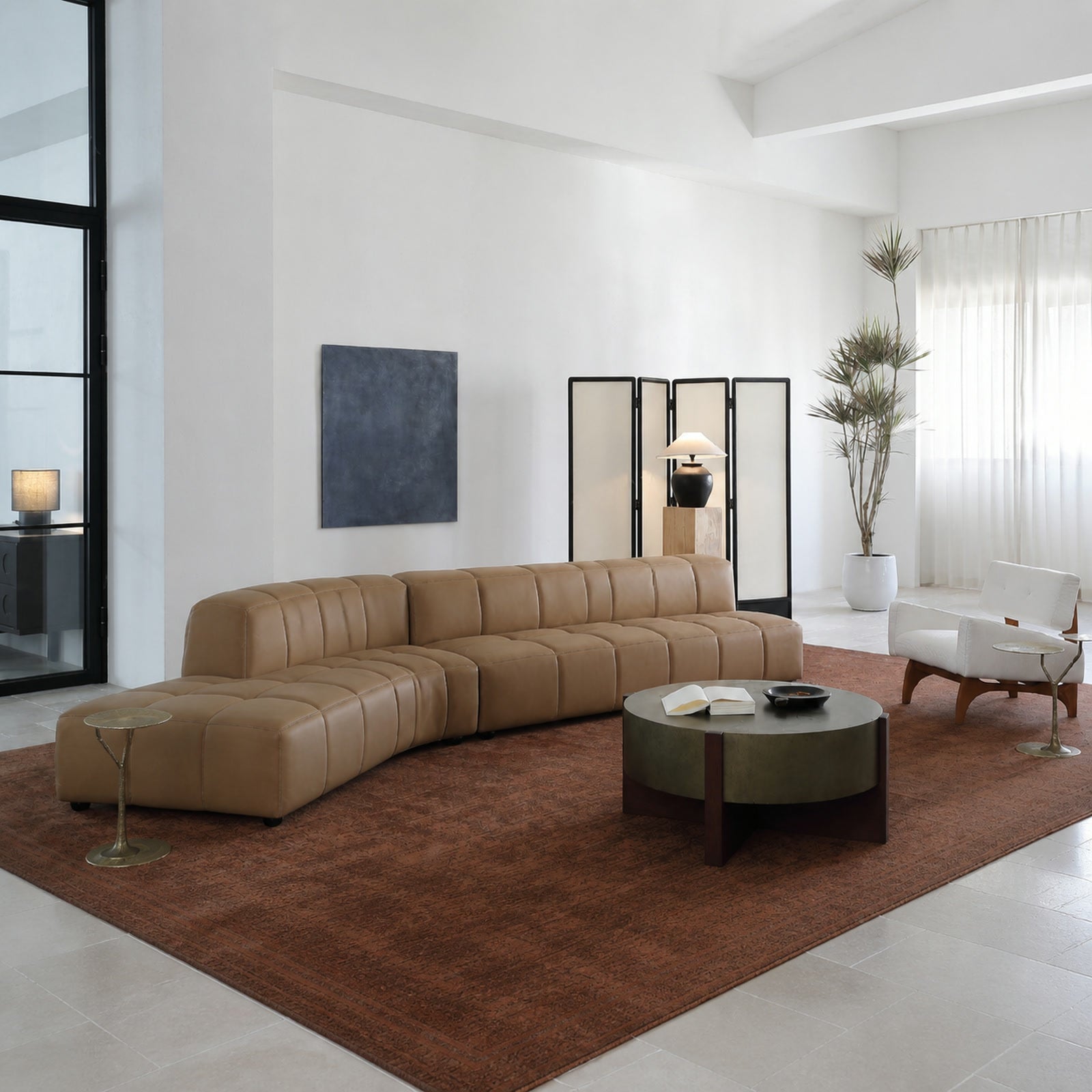 S655 Sofa in a finished interior.