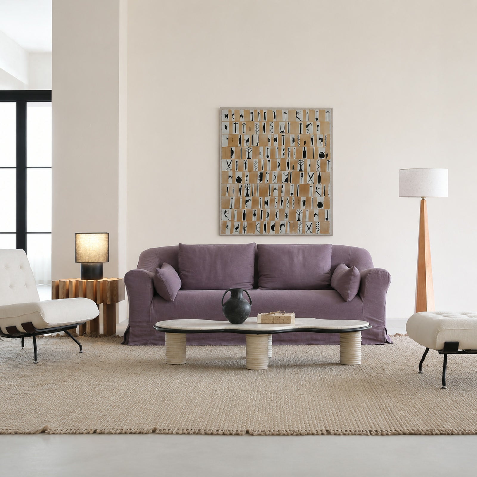 S656 Sofa in a finished interior.