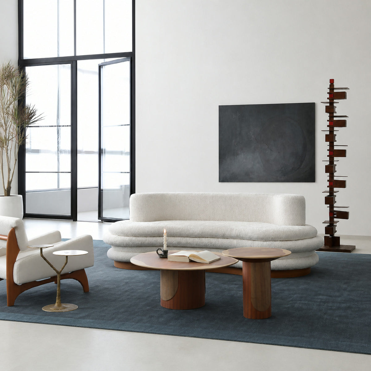 S658 Sofa in a finished interior.
