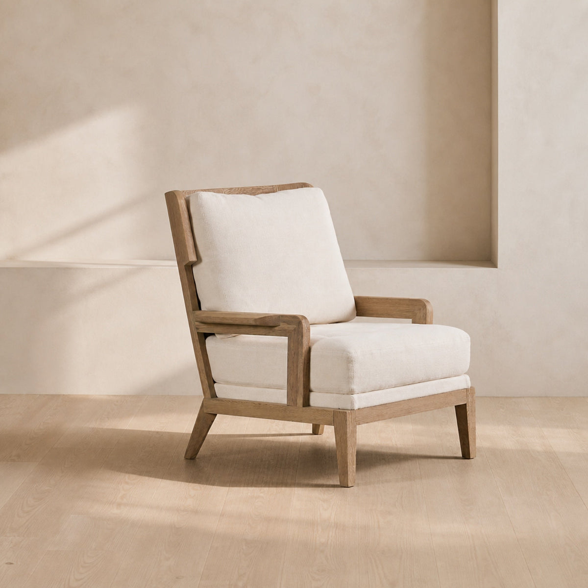 Elodie Oak Armchair