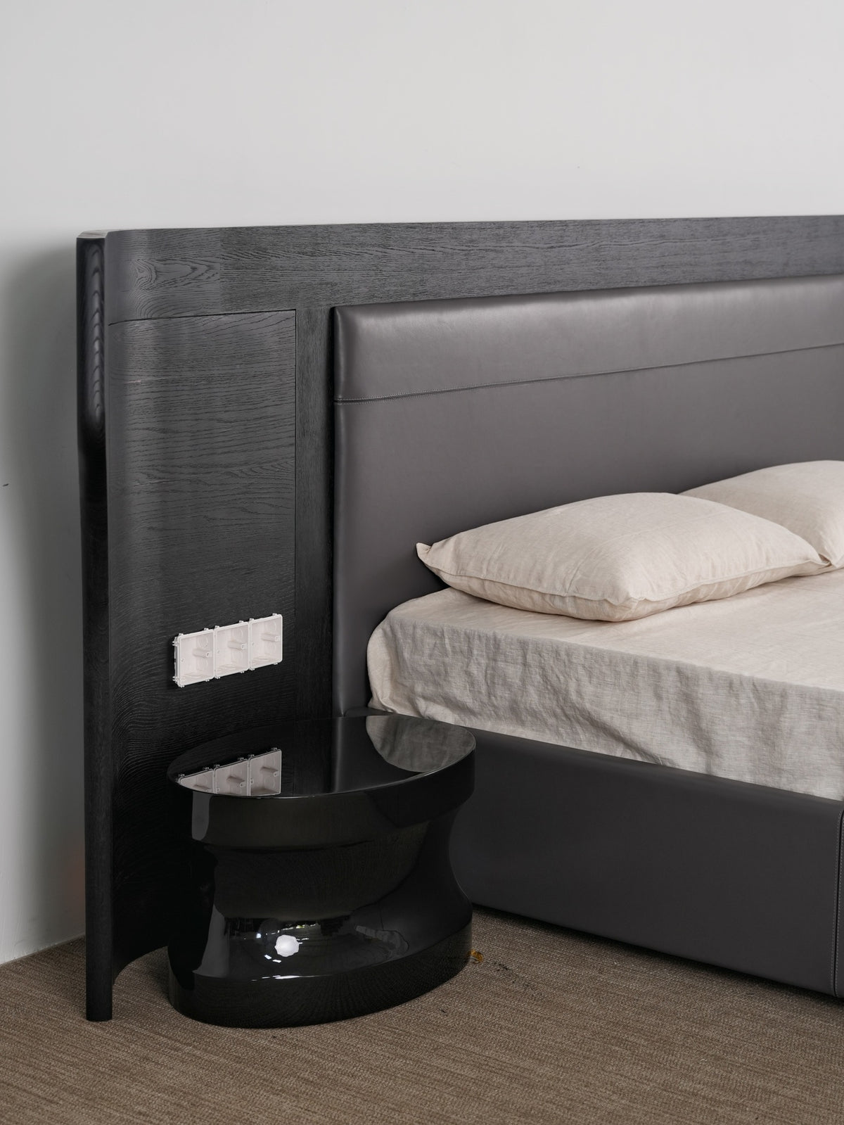 A00026 Bed in a finished interior.