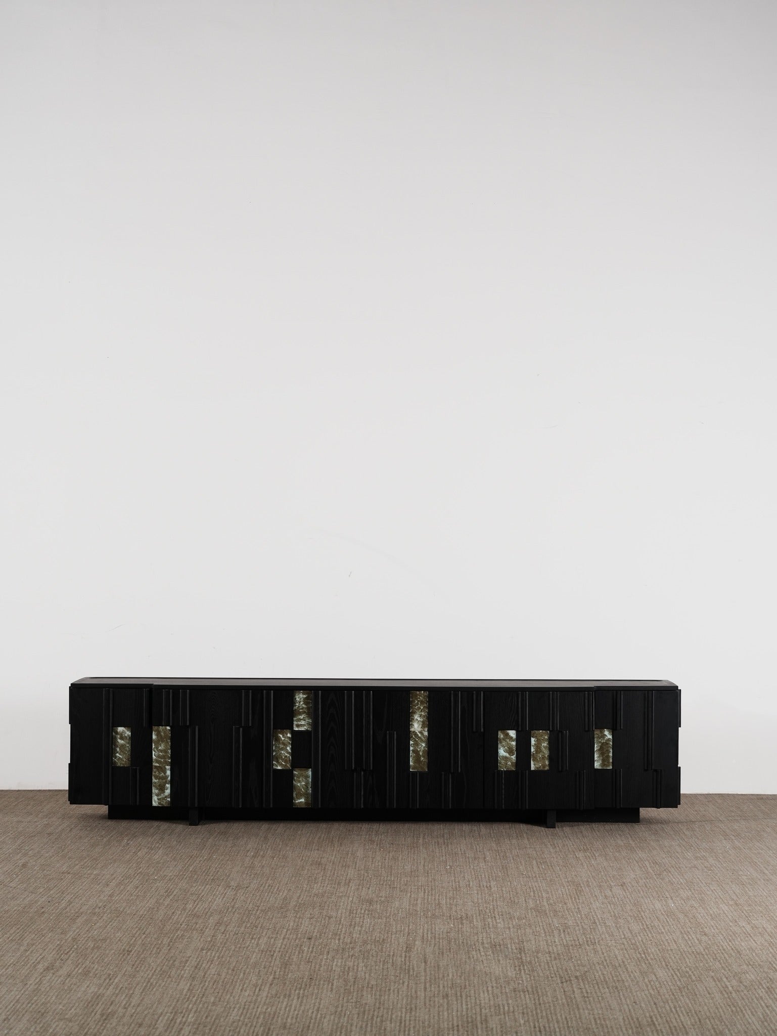 A00083 Cabinet in a finished interior.