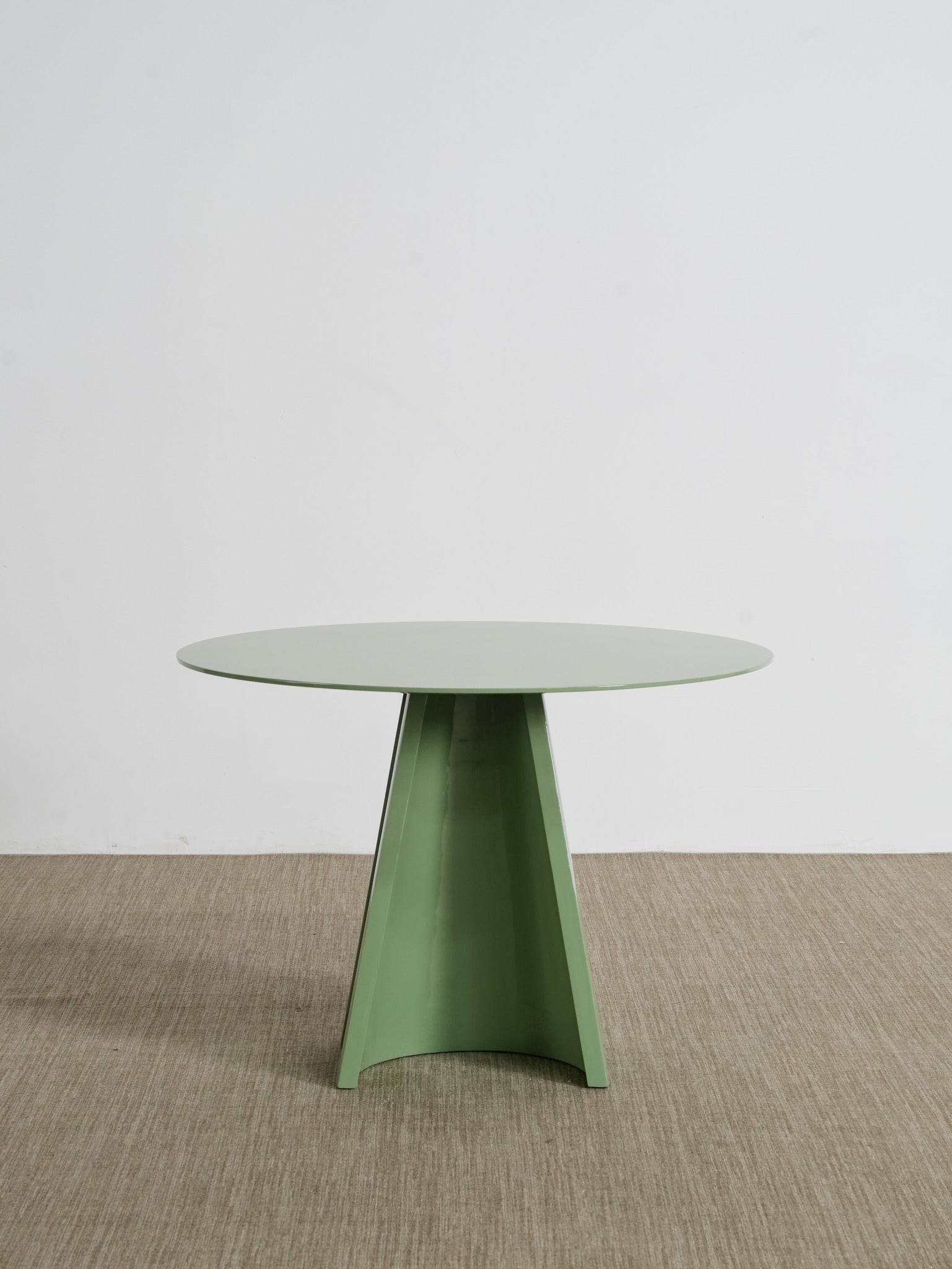 A00005 Dining Table in a finished interior.