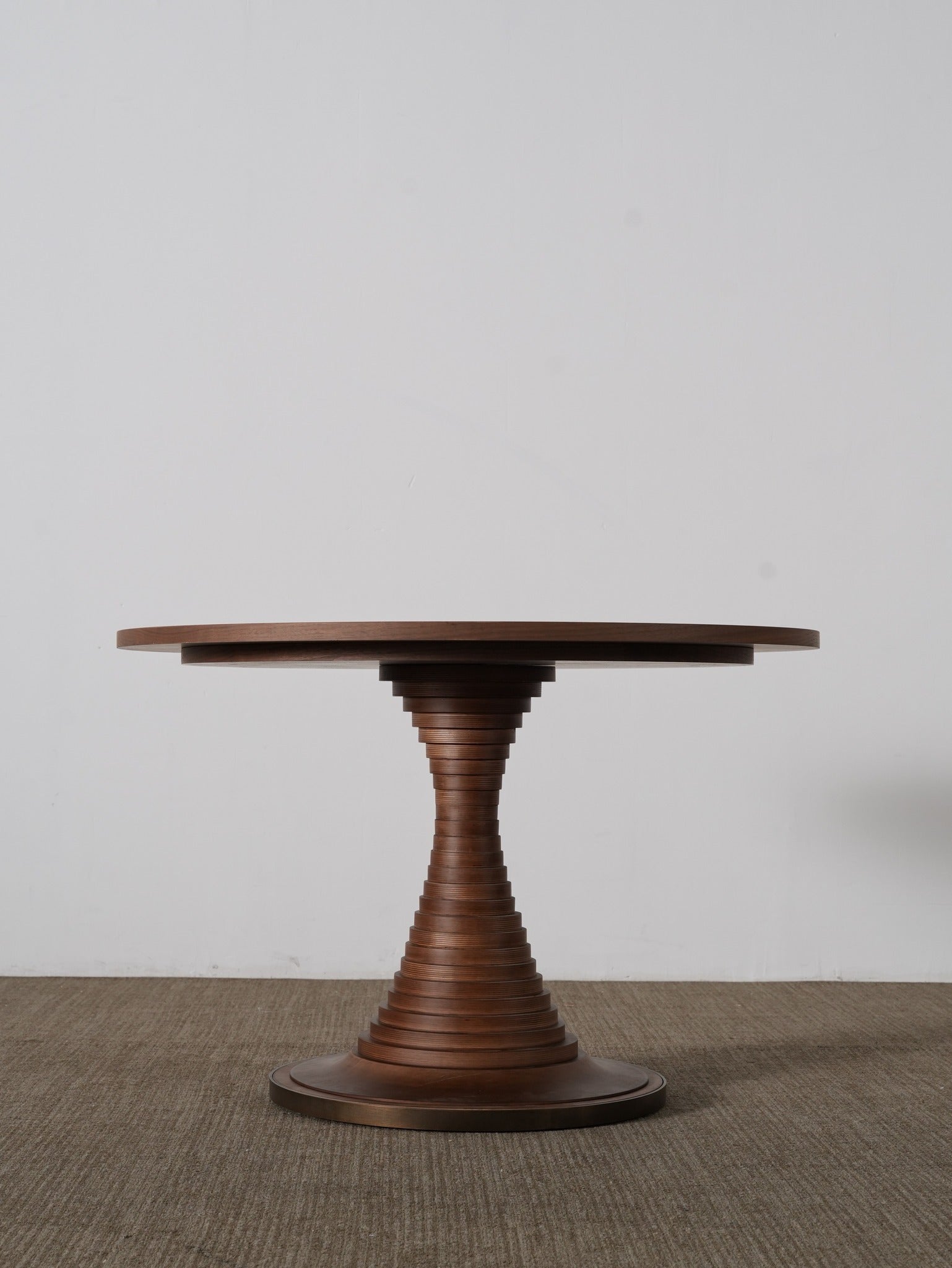 A00040 Dining Table in a finished interior.