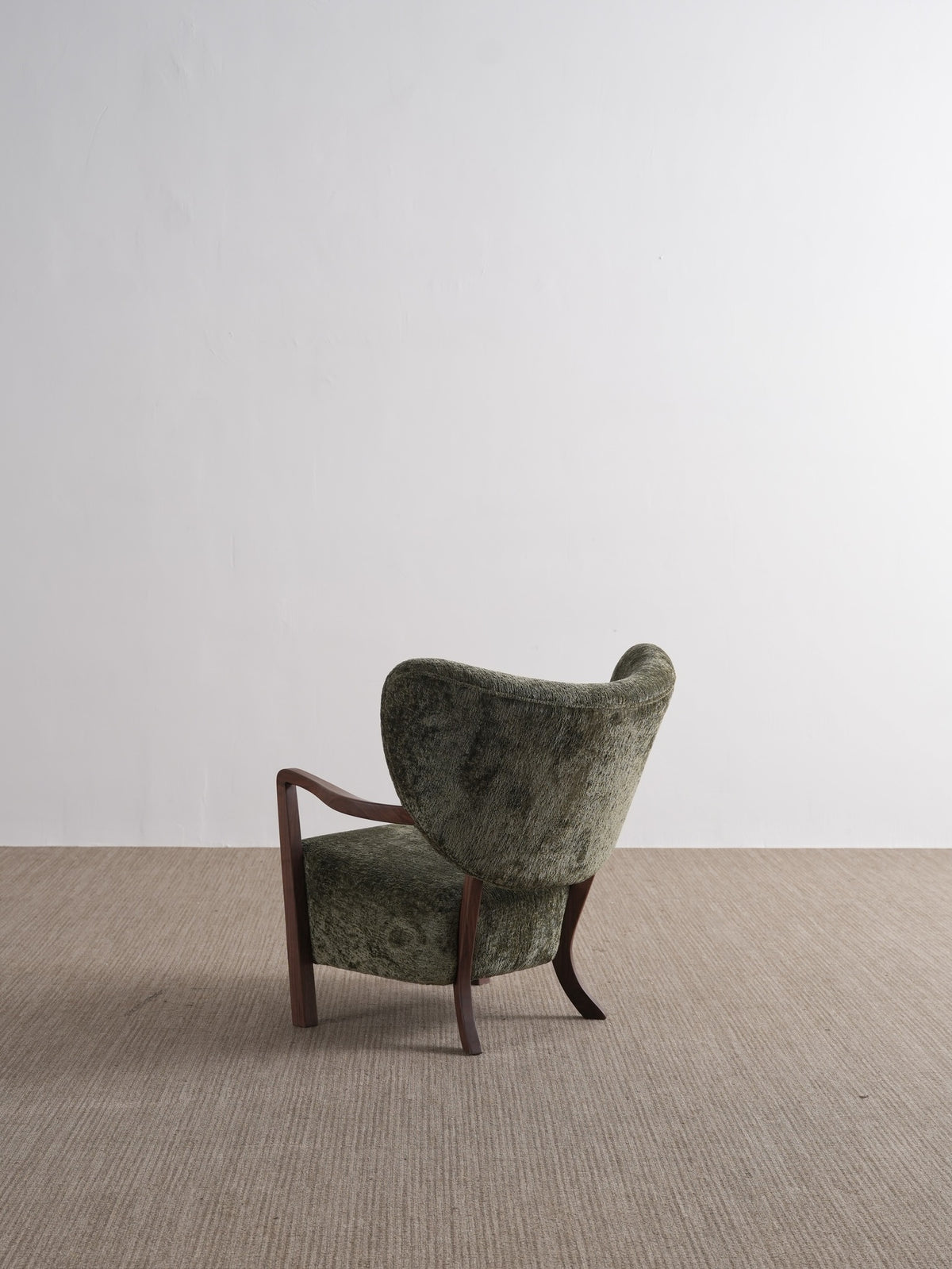 A00041 Lounge Chair in a finished interior.
