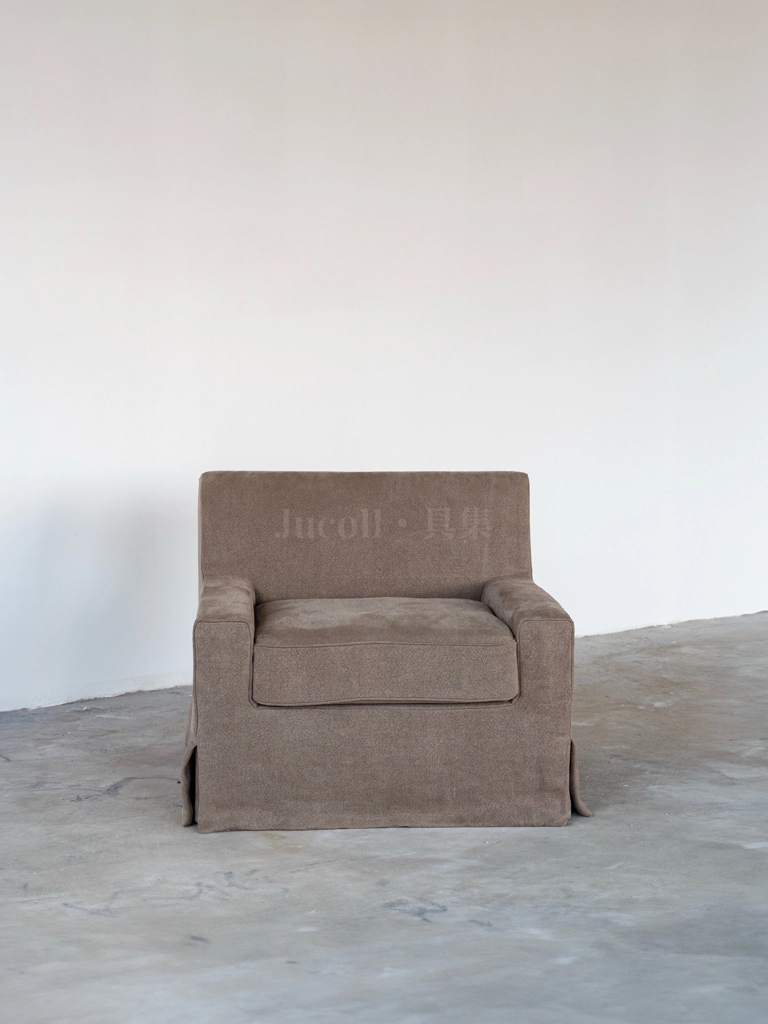 A00050 Lounge Chair in a finished interior.