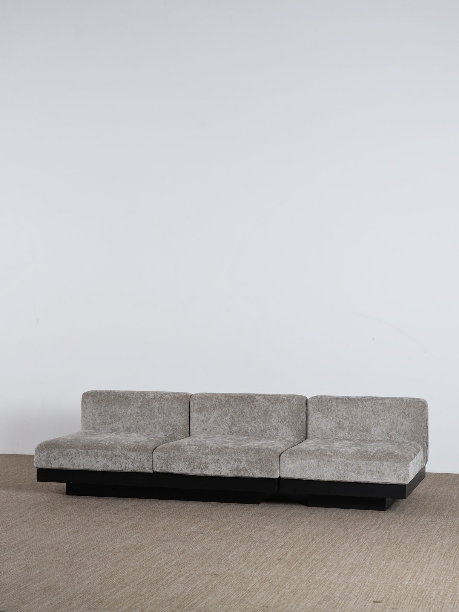 A00004 Modular Sofa in a finished interior.