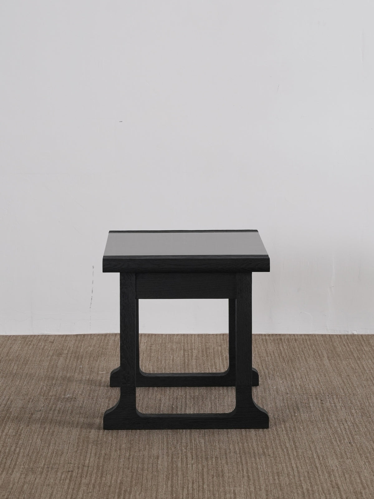 A00013 Side Table in a finished interior.