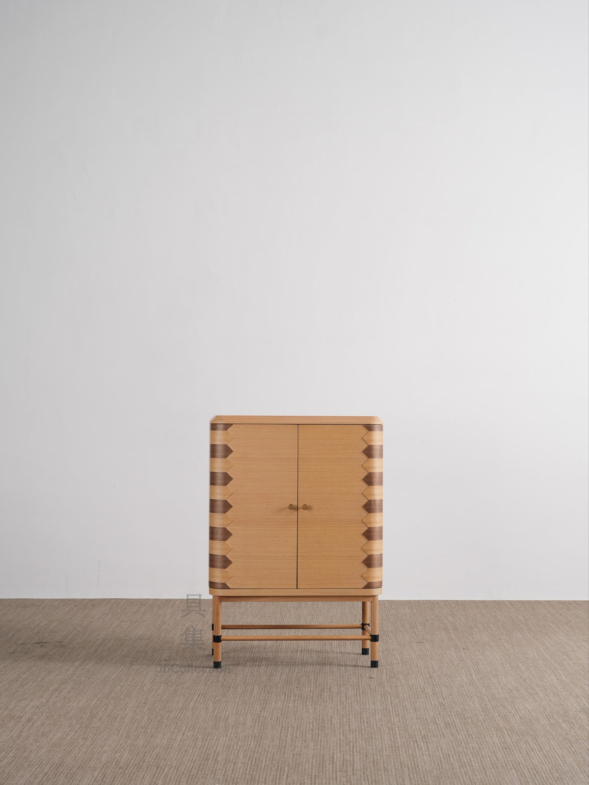 A00068 Wine Cabinet in a finished interior.