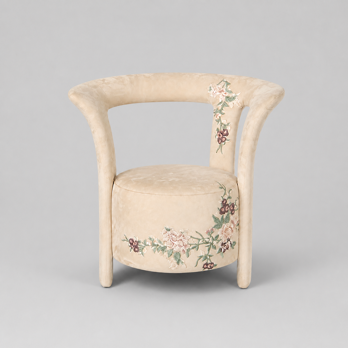 A00107 Armchair in a finished interior.