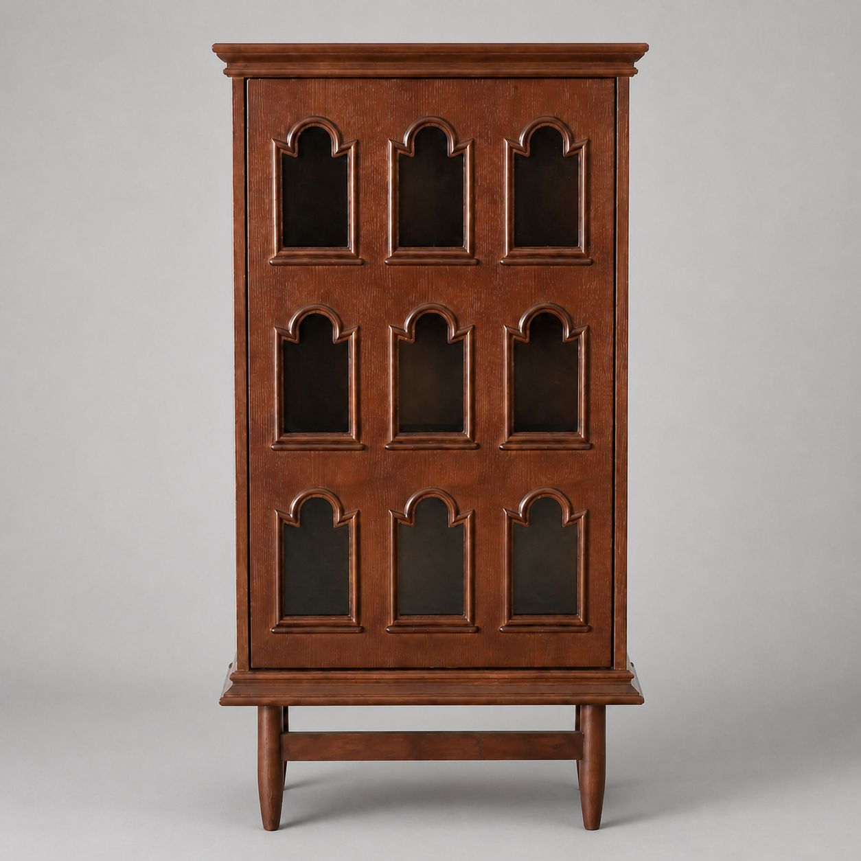 A00032 Cabinet in a finished interior.
