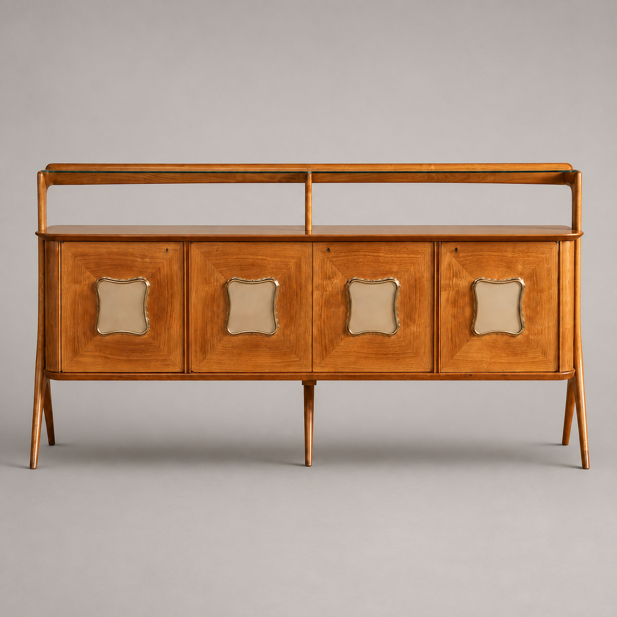 A00084 Cabinet in a finished interior.