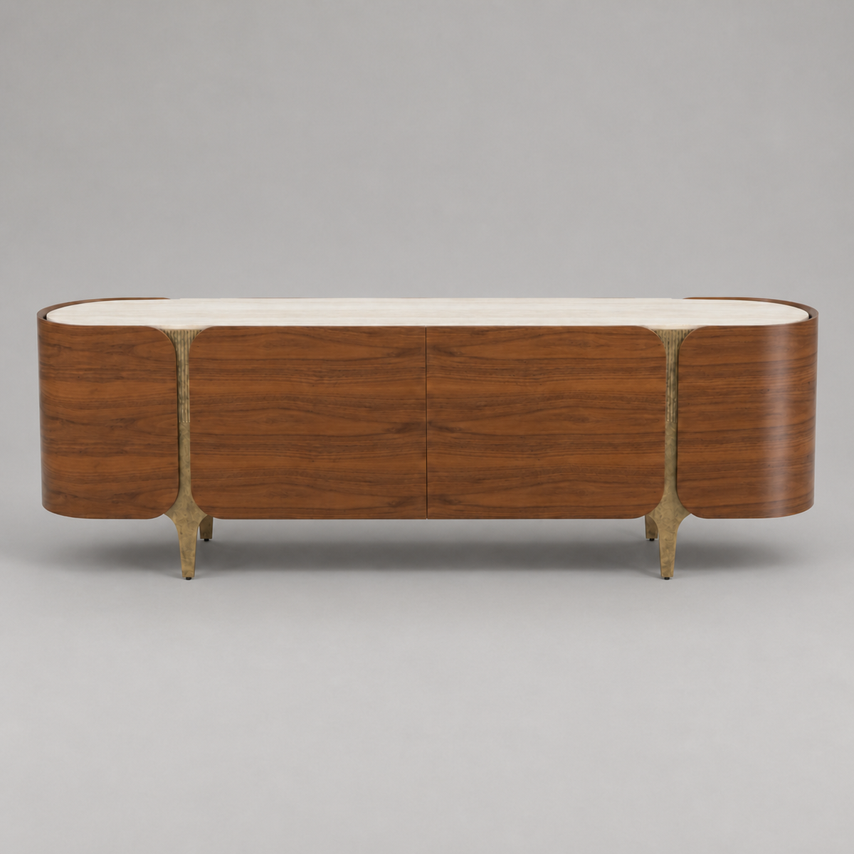 A00087 Cabinet in a finished interior.