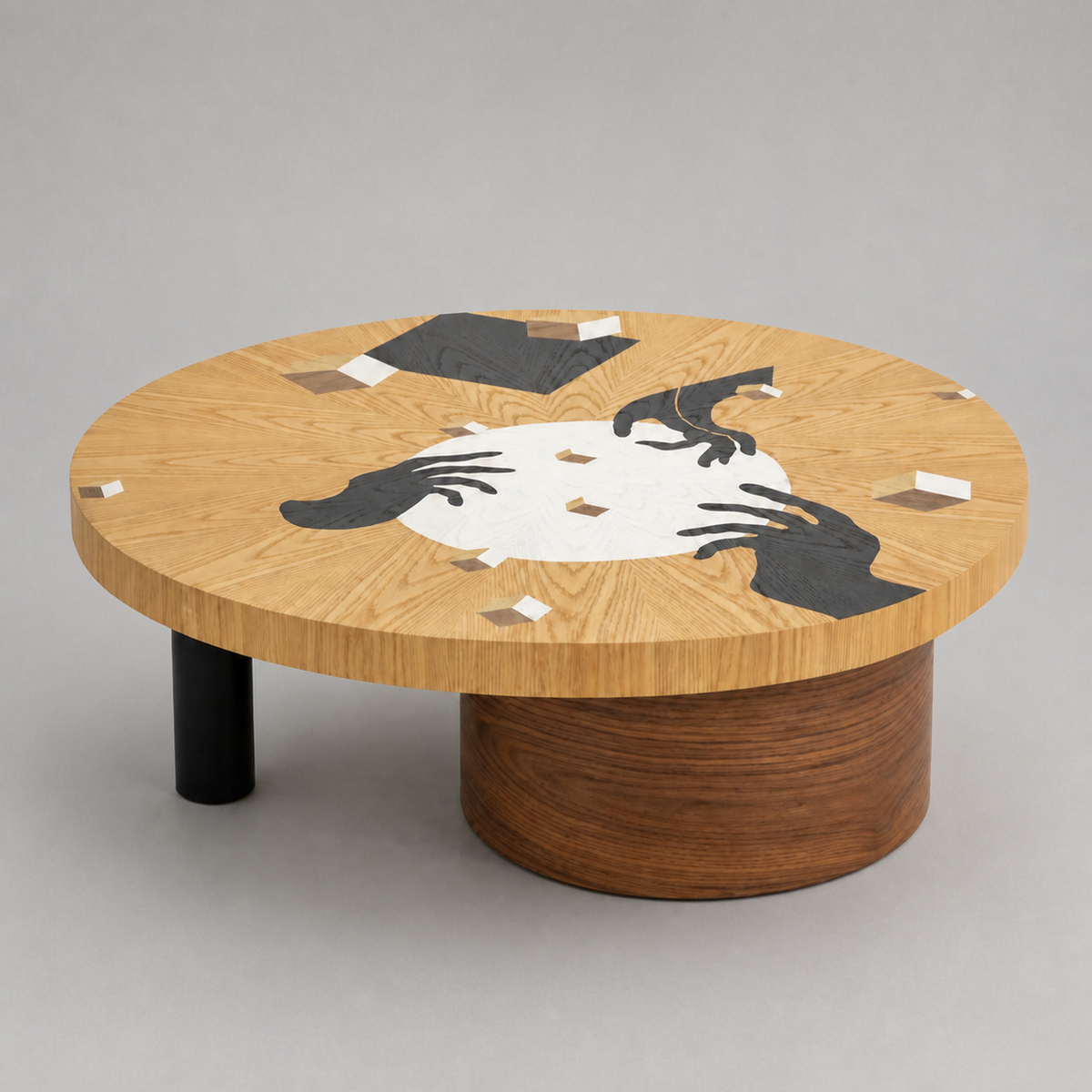 A00052 Coffee Table in a finished interior.