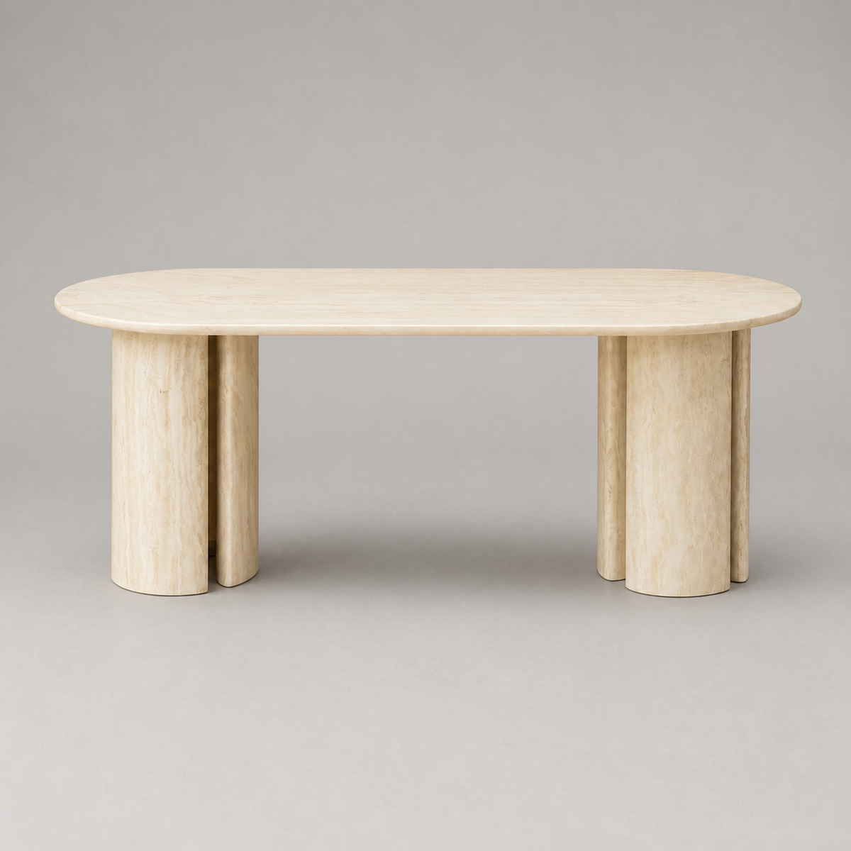 A00082 Dining Table in a finished interior.