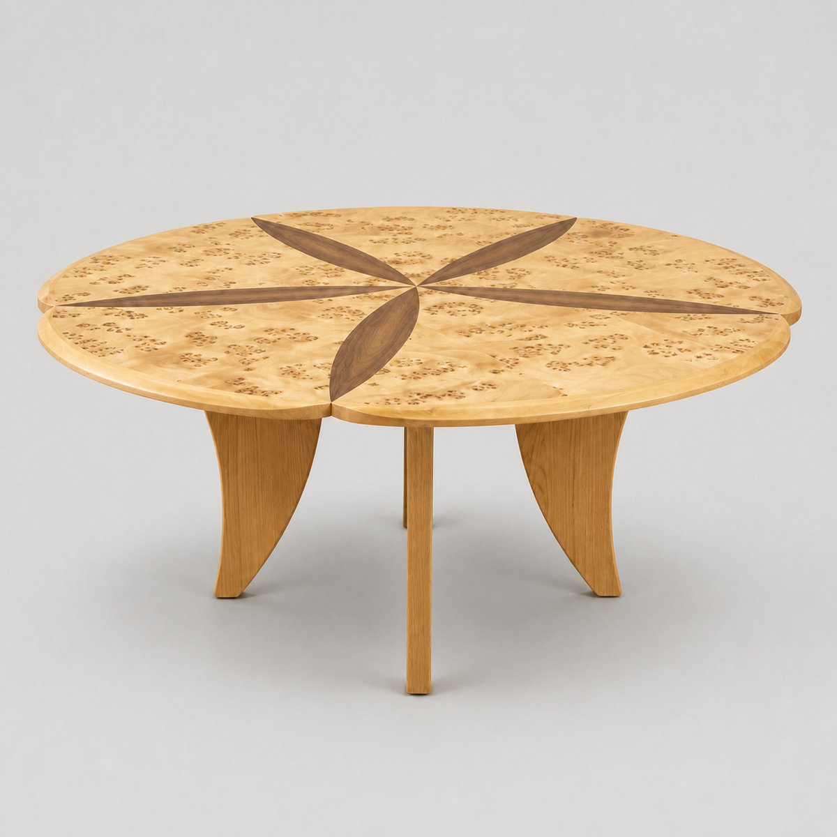 A00110 Dining Table in a finished interior.