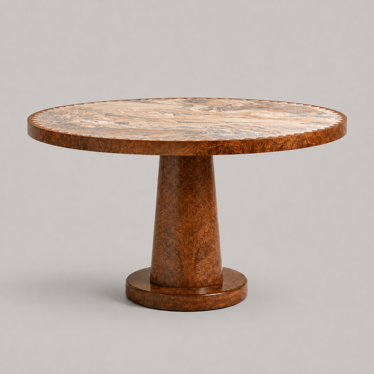 A00123 Dining Table in a finished interior.