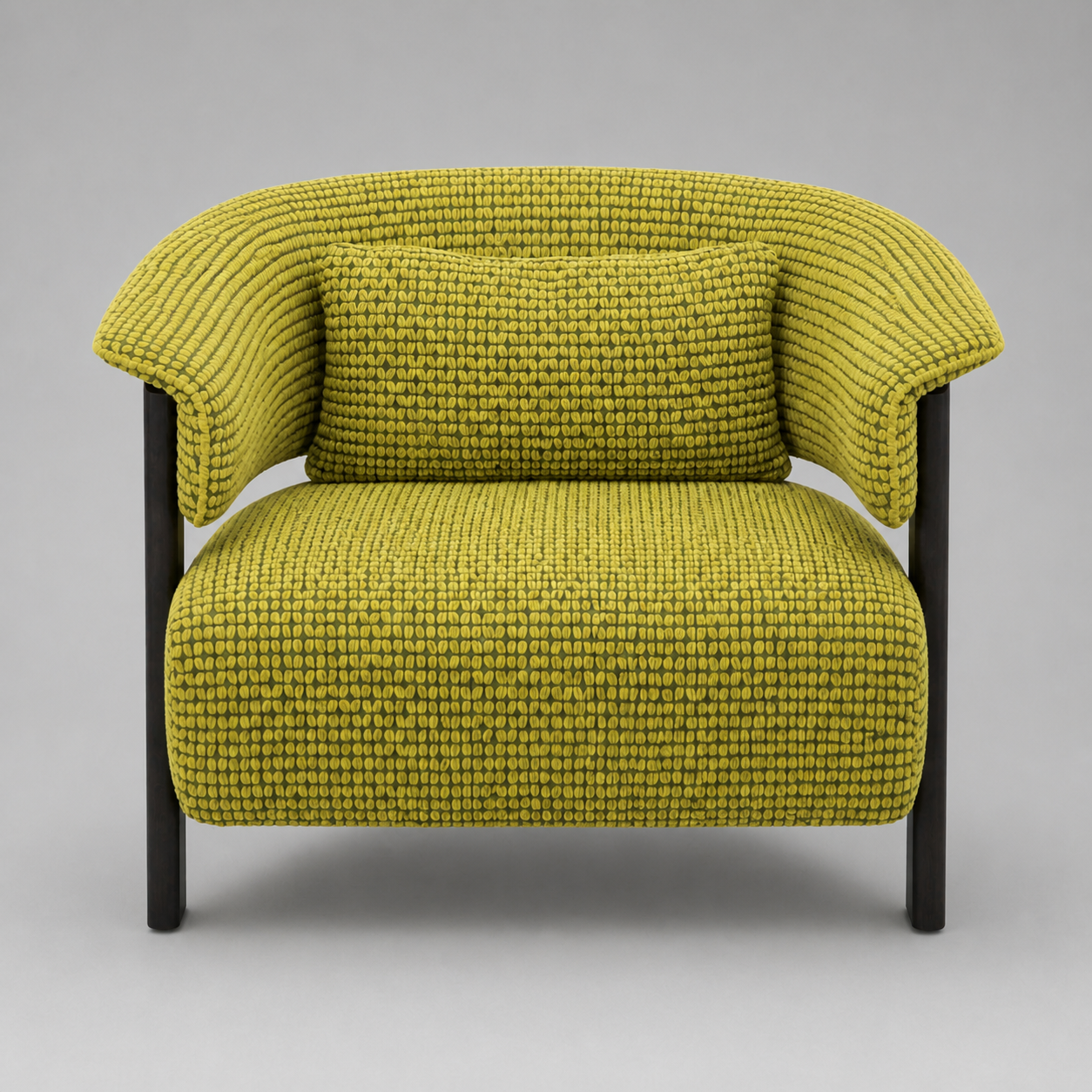A00088 Lounge Chair in a finished interior.