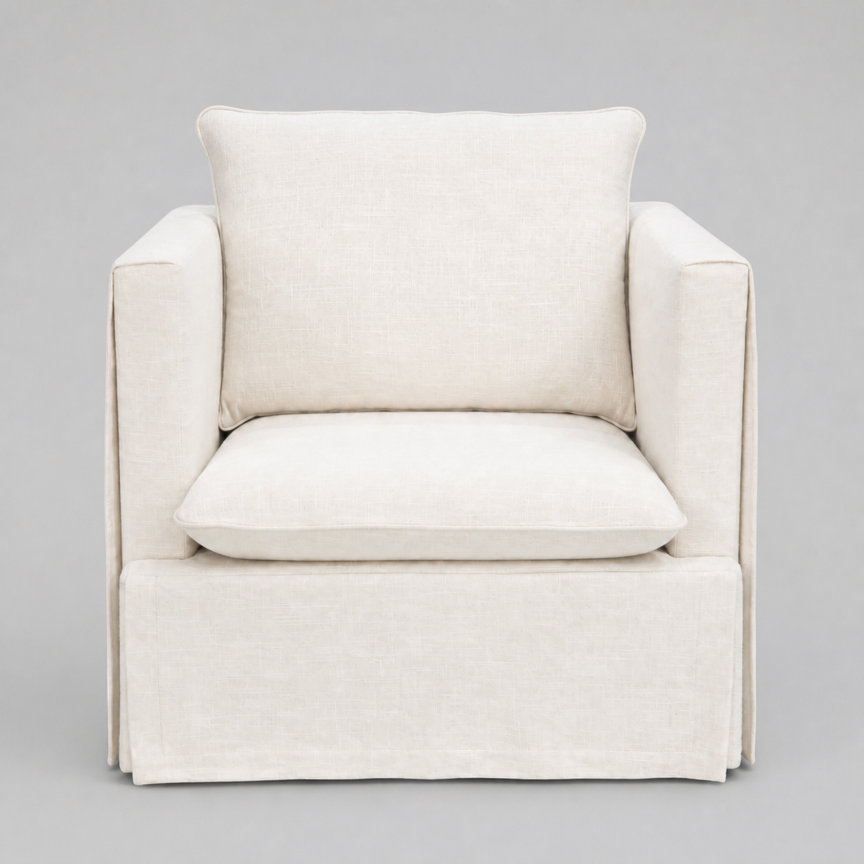 A00122 Lounge Chair in a finished interior.