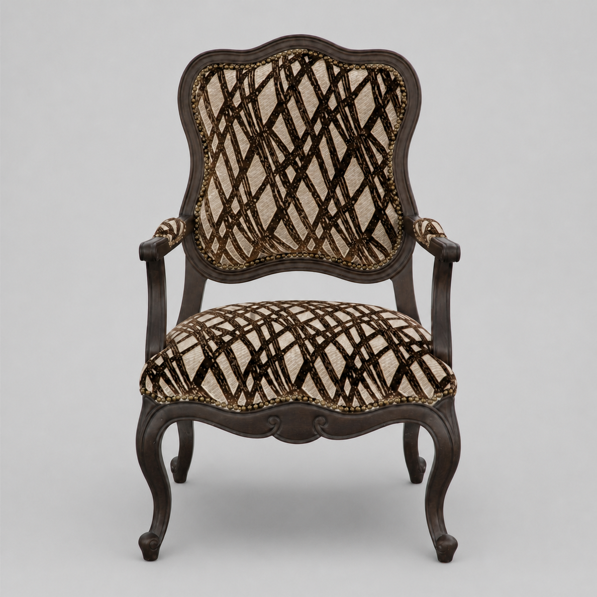 A00124 Lounge Chair in a finished interior.