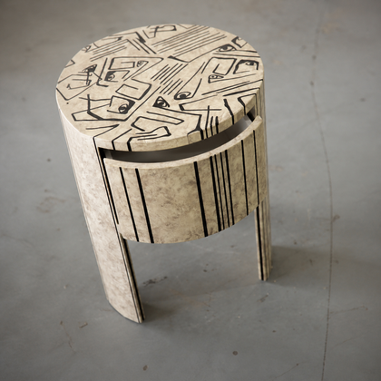 A00046 A00046 Nightstand — view 04