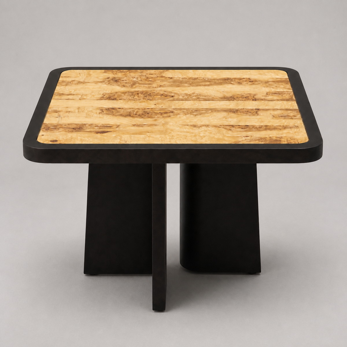 A00080 Side Table in a finished interior.