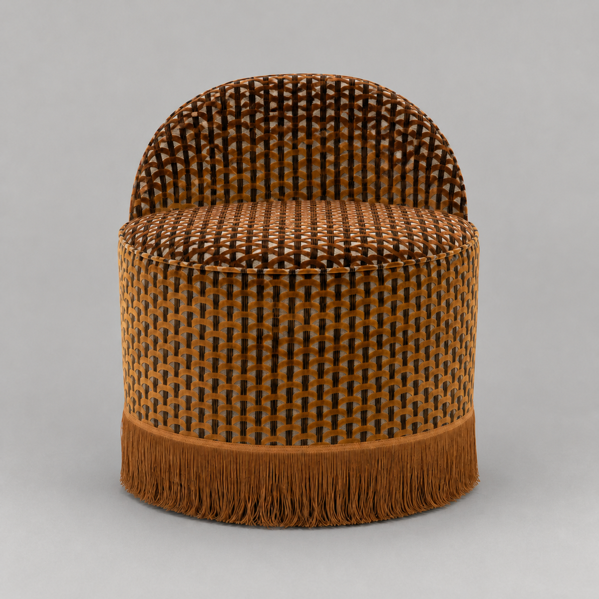 A00012 Stool in a finished interior.