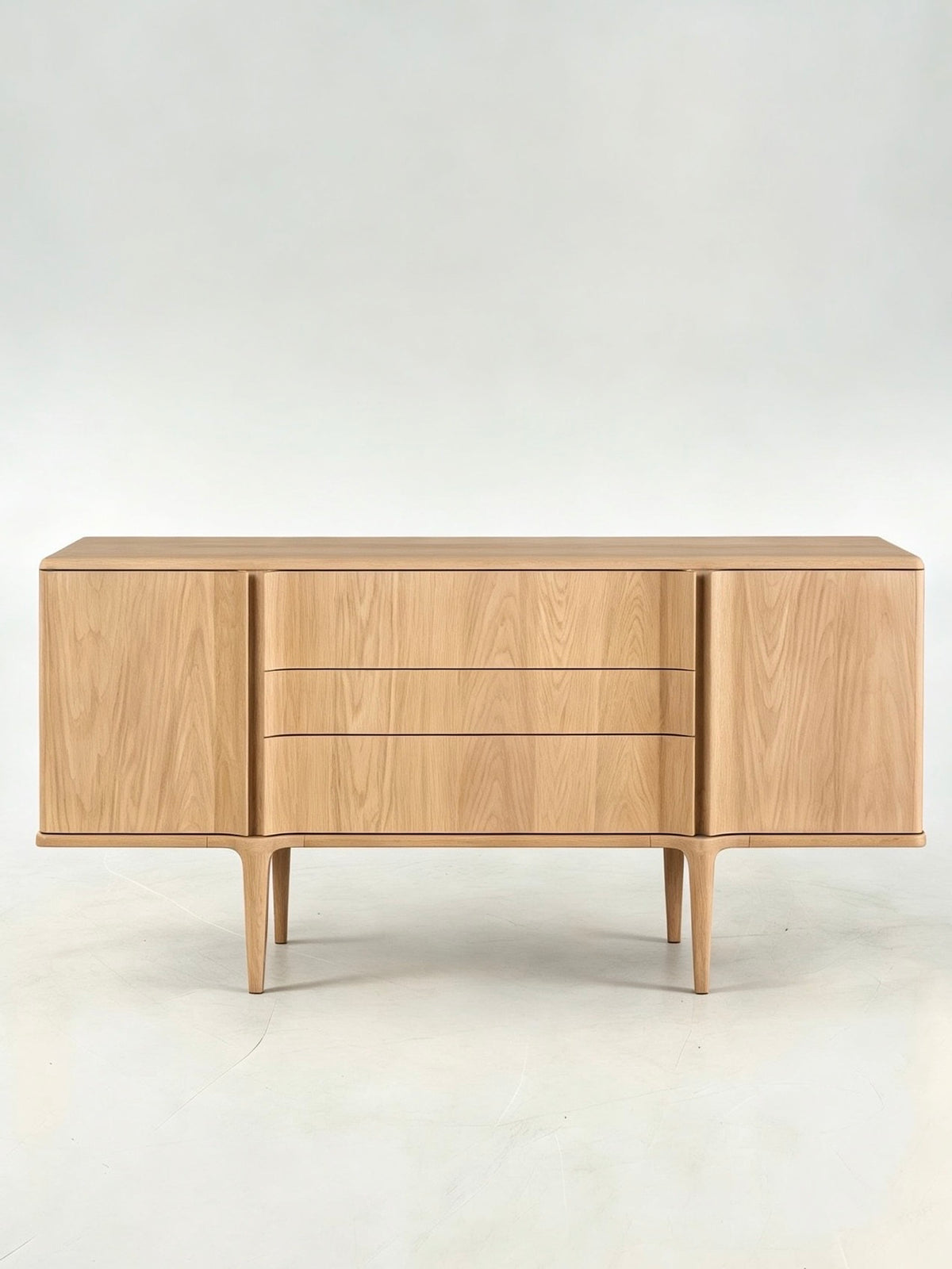 Aster Arc Cabinet in a finished interior.