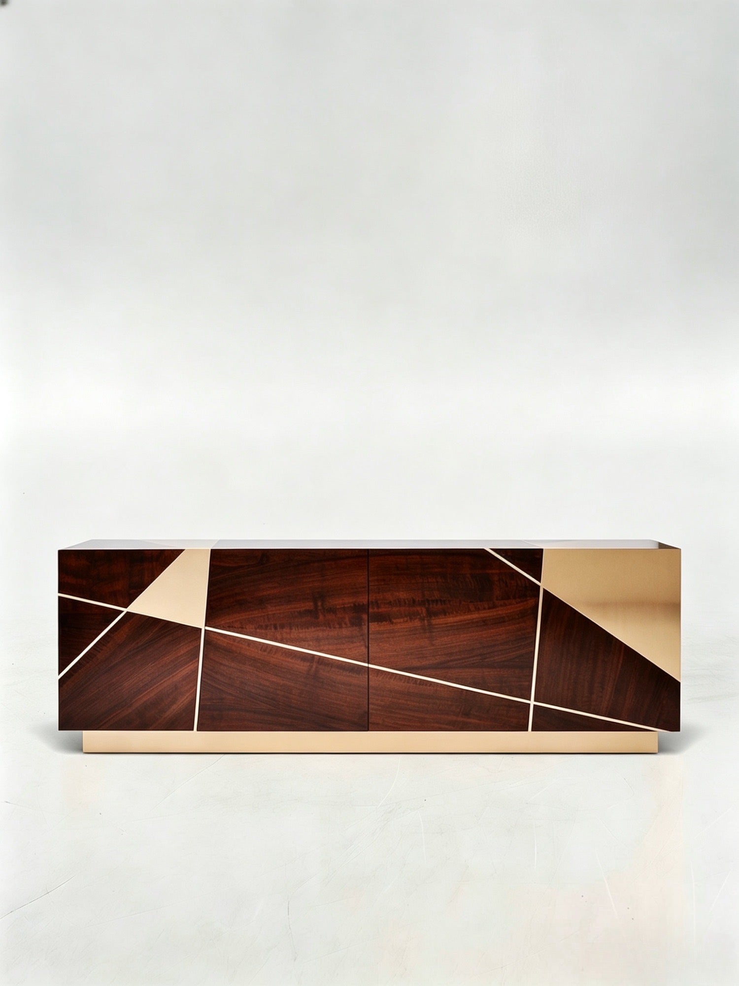 Aurelia Arc Cabinet in a finished interior.