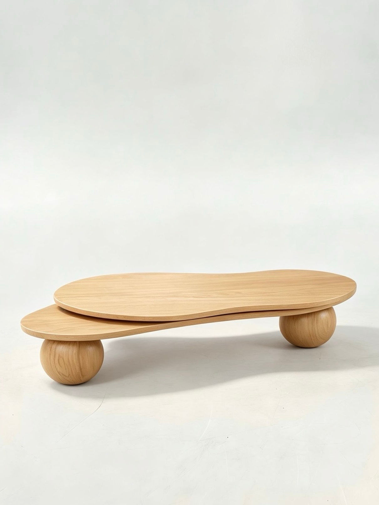 Briar Arc Coffee Table in a finished interior.