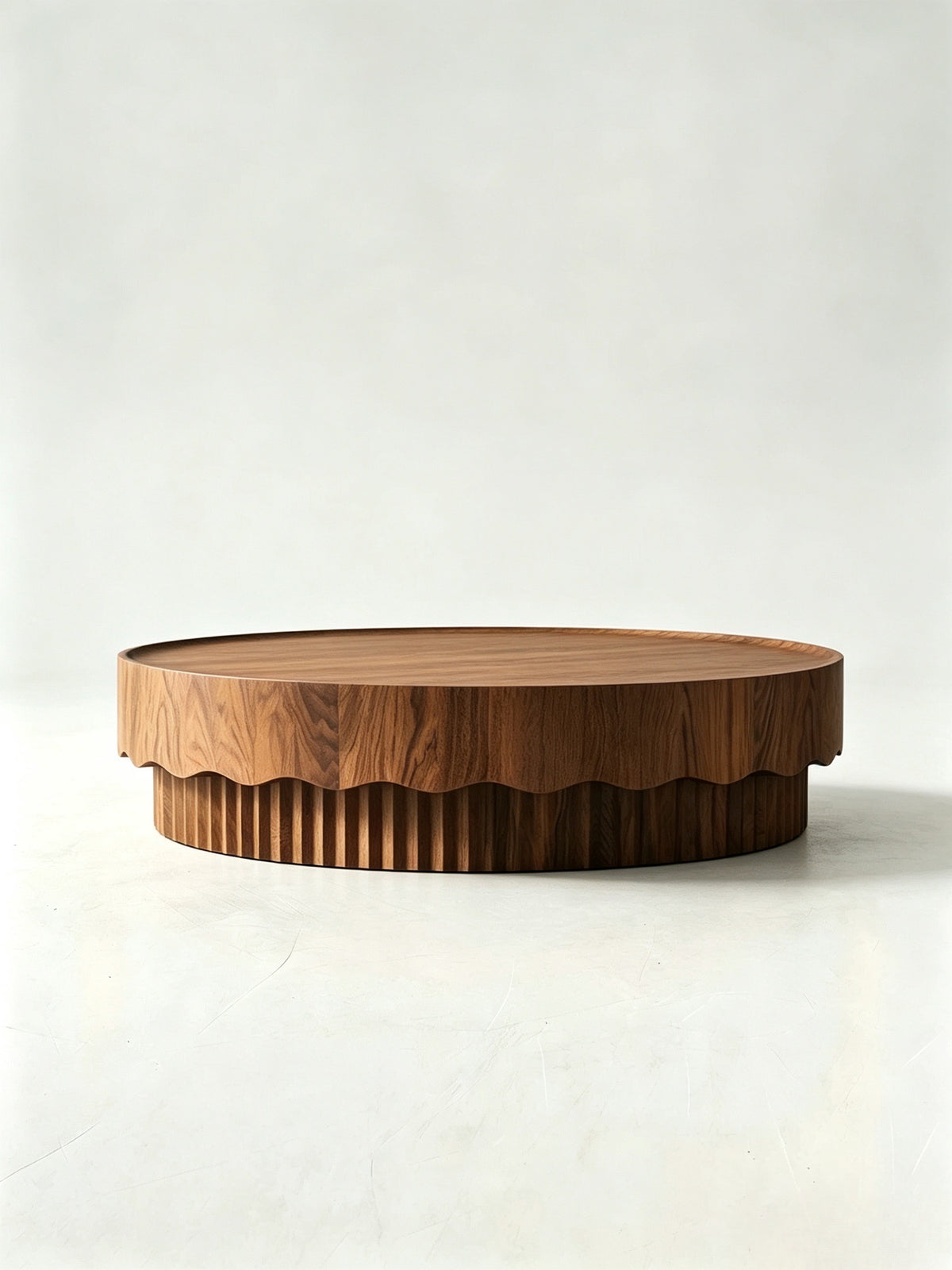 Celine Arc Coffee Table in a finished interior.