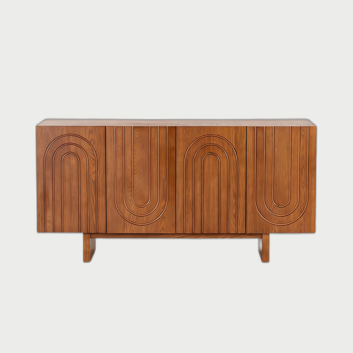 Ember Arc Decorative Object — neutral background 01