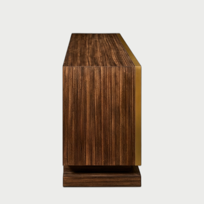 Fawn Arc Decorative Object — neutral background 01