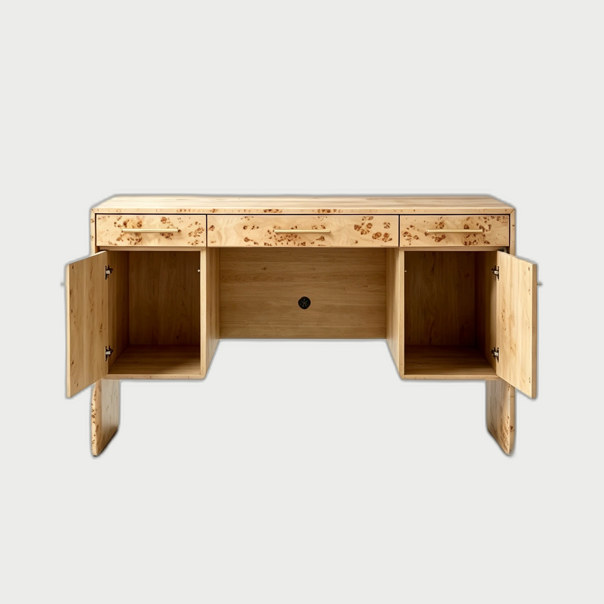 Halo Bay Desk — neutral background 01