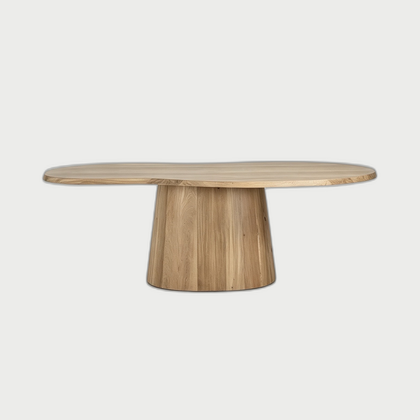 Ivory Bay Dining Table — neutral background 01