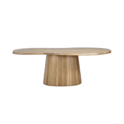 Ivory Bay Dining Table — white background 02