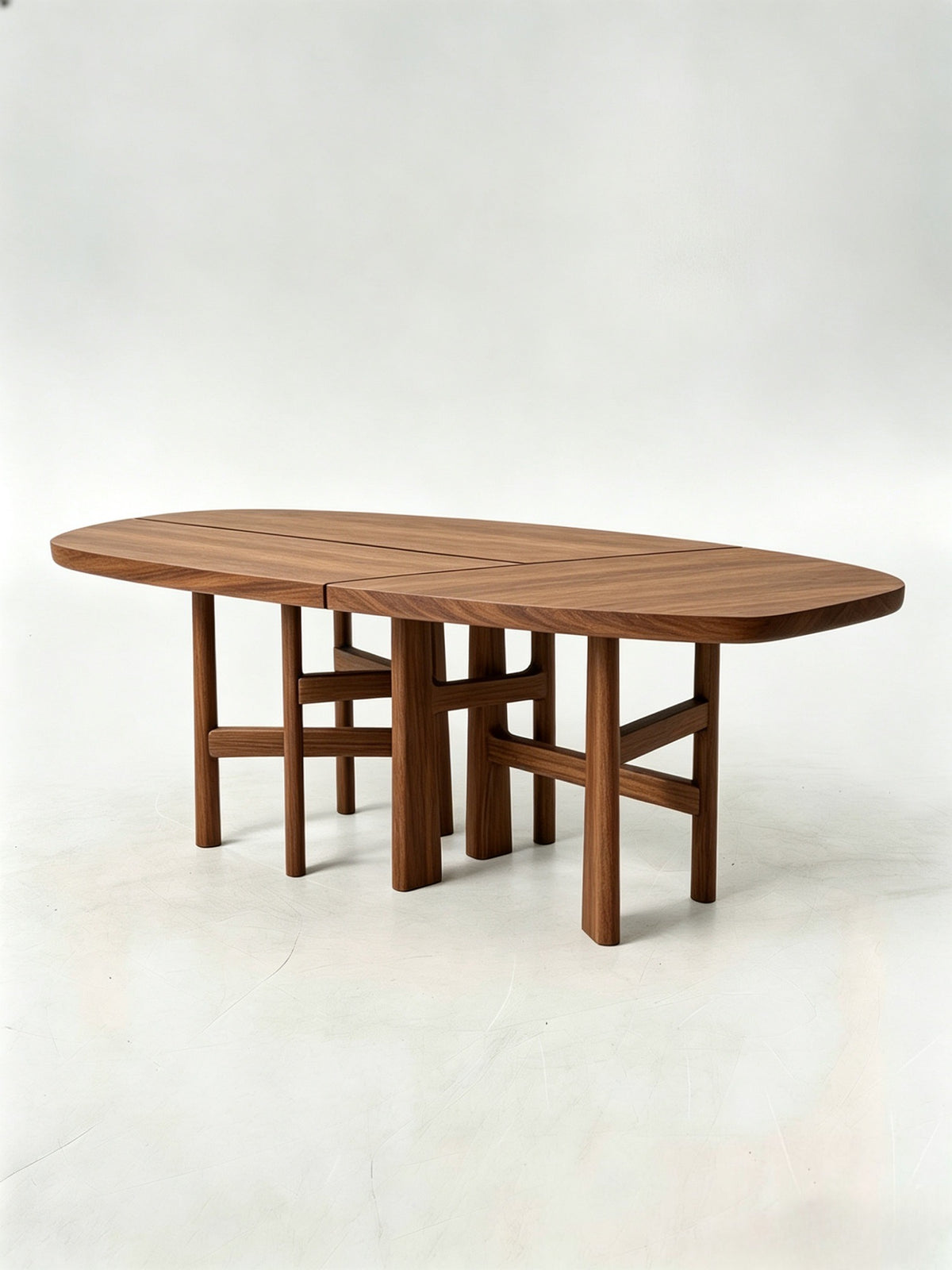 Juniper Bay Dining Table in a finished interior.