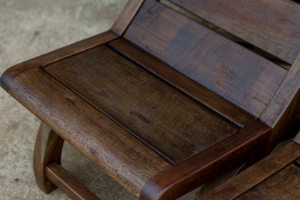 Ivory Bloom Recliner — interior view 08