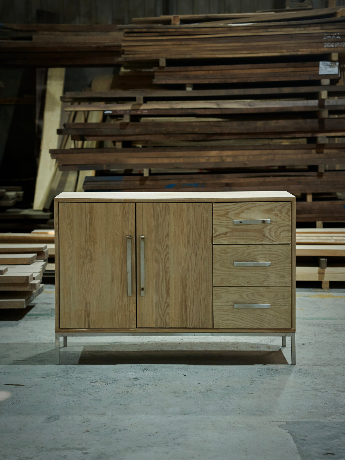 Maple Bloom Cabinet in a finished interior.