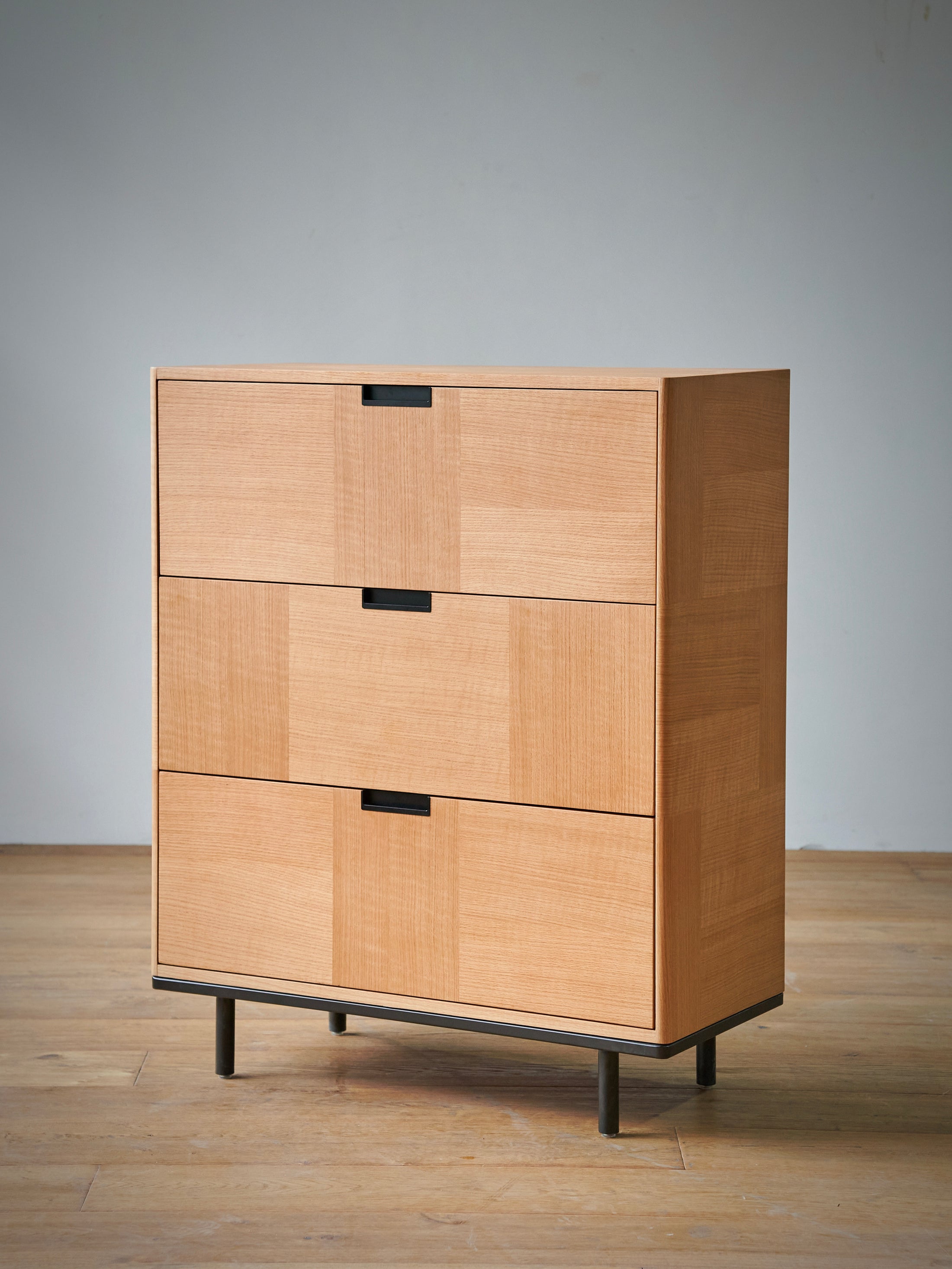 Dahlia Crest Dresser in a finished interior.