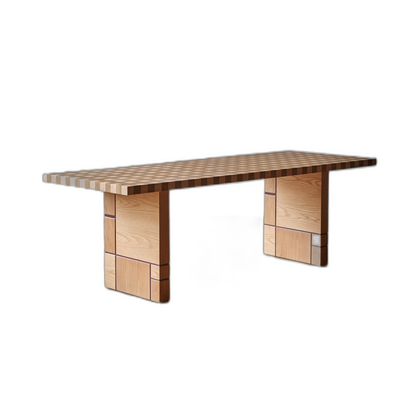 Fawn Crest Dining Table — white background 02
